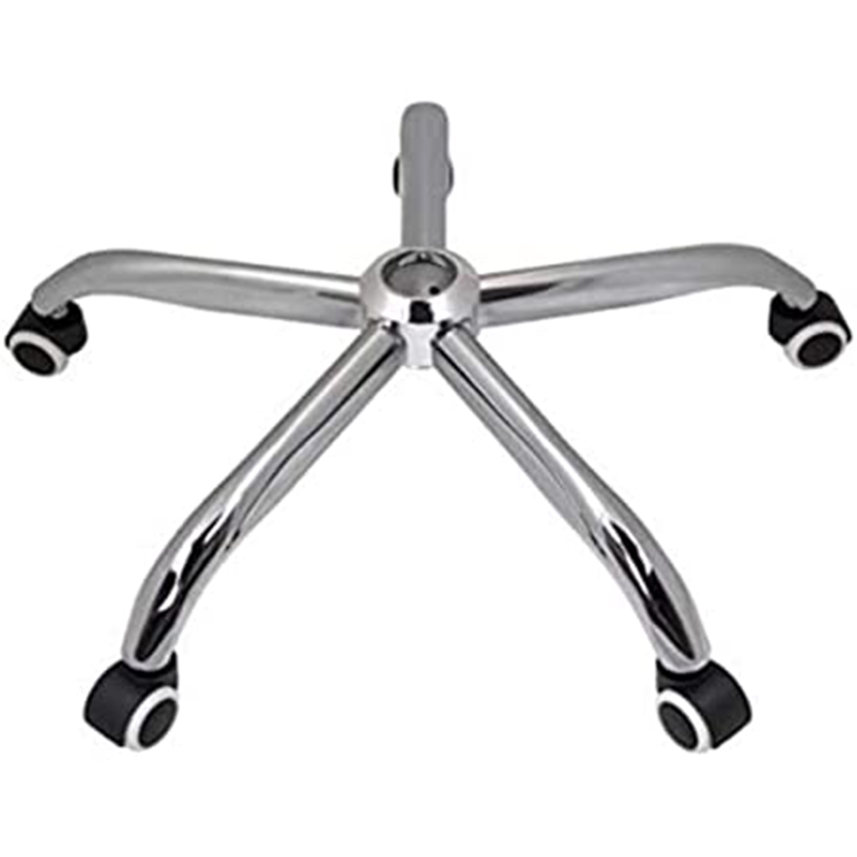 Heavy-Duty SS Chrome 5-Star Chair Base
